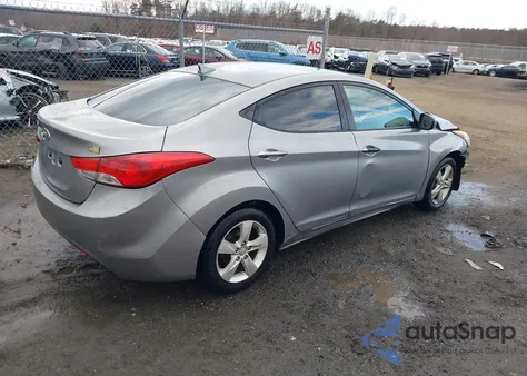 2012 Hyundai Elantra Gls (Ulsan Plant) from USA, damaged, VIN KMHDH4AE0CU349969